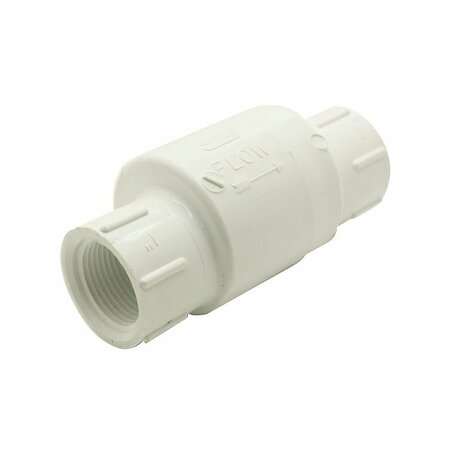 THRIFCO PLUMBING 1-1/2 Inch Threaded Spring Check Valve 6415184